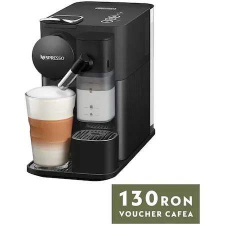 Espressor Nespresso De'Longhi Lattissima One Evolution EN510.B - oferta aparat cafea cu capsule Espressor Nespresso De'Longhi Lattissima One Evolution EN510.B - oferta aparat cafea cu capsule