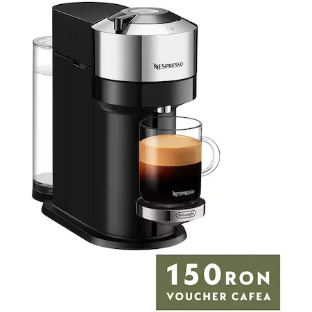 Espressor Nespresso De'Longhi Vertuo Next Deluxe ENV120.C - oferta aparat cafea cu capsule Espressor Nespresso De'Longhi Vertuo Next Deluxe ENV120.C - oferta aparat cafea cu capsule
