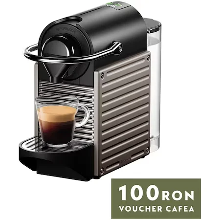 Espressor Nespresso Krups Pixie XN304T10 - oferta aparat cafea cu capsule Espressor Nespresso Krups Pixie XN304T10 - oferta aparat cafea cu capsule